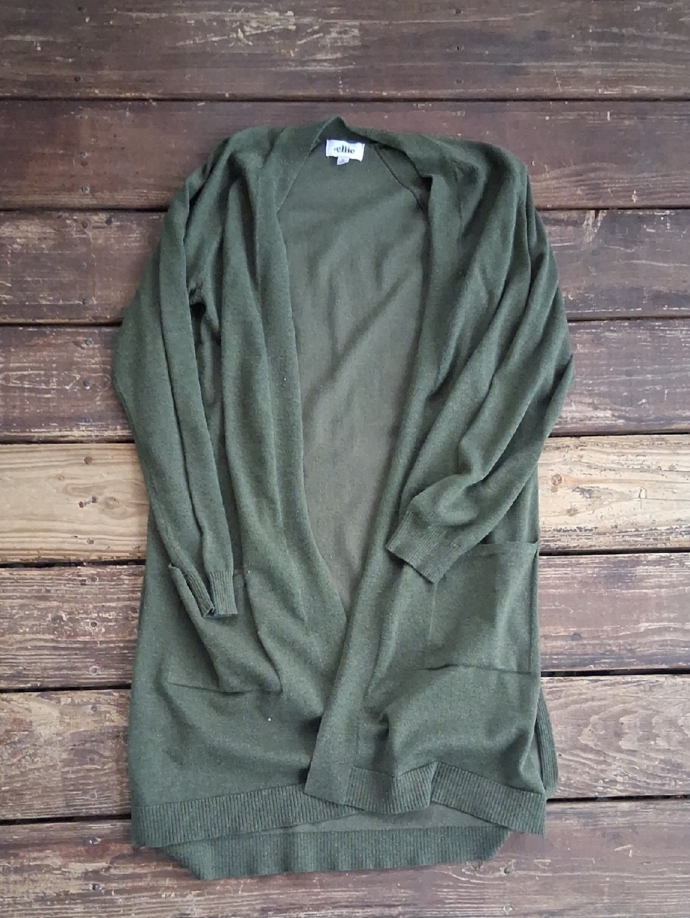 Green Cardigan